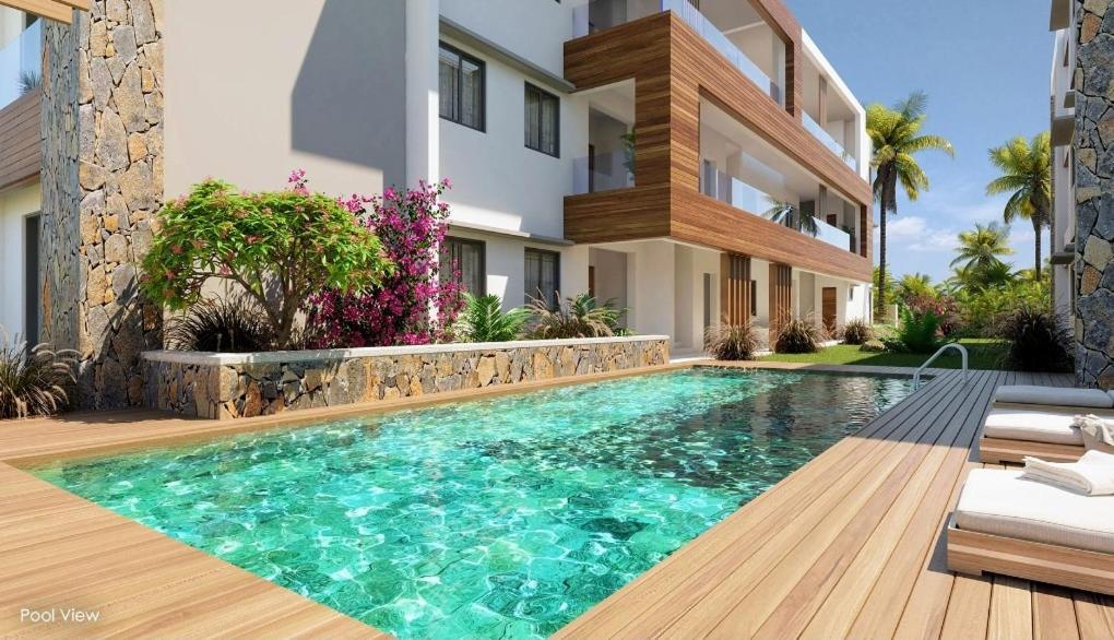 Appt Neuf De 2Ch Ds Residence Avec Piscine, Route Cotiere Гранд Байе Екстериор снимка