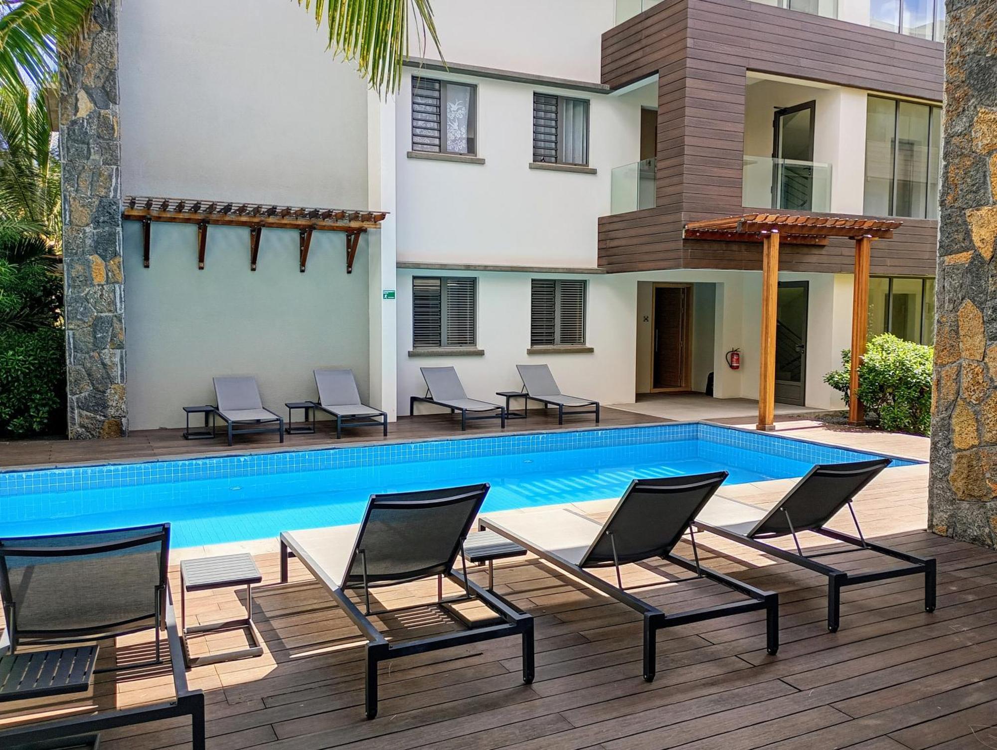 Appt Neuf De 2Ch Ds Residence Avec Piscine, Route Cotiere Гранд Байе Екстериор снимка